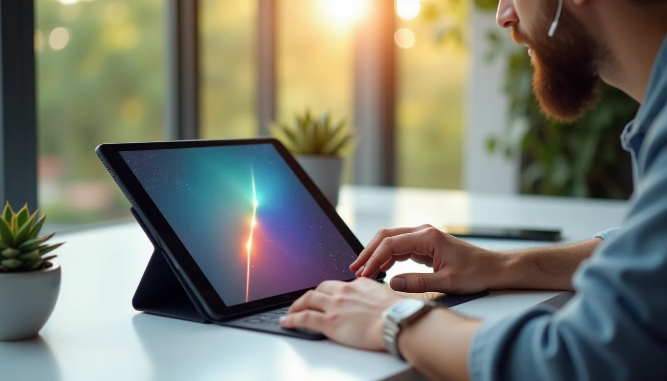 Tablette tactile solaire : autonomie énergétique pour nomades digitaux