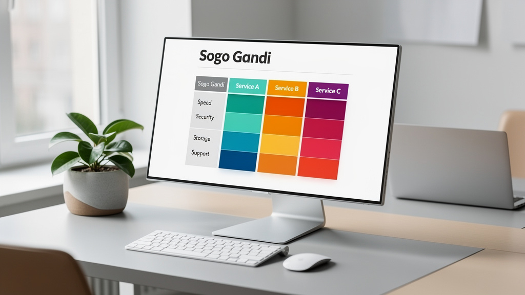 Sogo Gandi vs autres webmails : comparatif détaillé